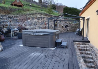 Installation d’un Spa haut de gamme 5 Places à Issoire